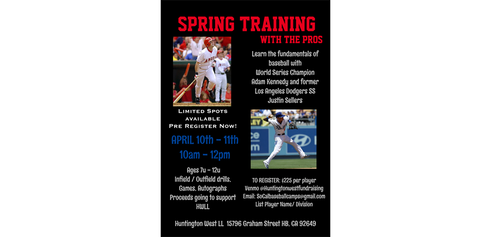 Spring Baseball Camp 2023